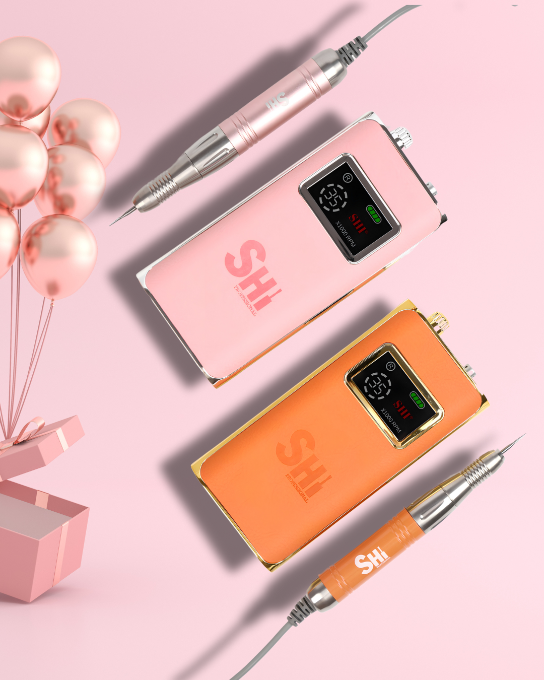Discover the power of the SHi® MegaPower Pro S9 Electric File for all your nail care needs. With its advanced features and precision engineering, this electric file is perfect for professional nail technicians.