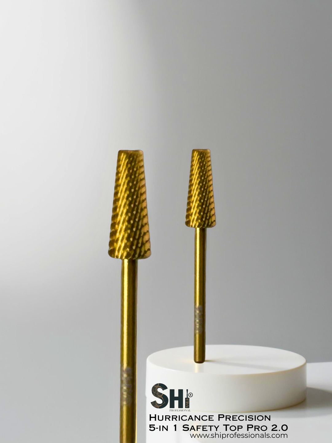 2 Tungsten 5-in-1 safety top carbide nail drill bit on a white background, SHI brand visible.