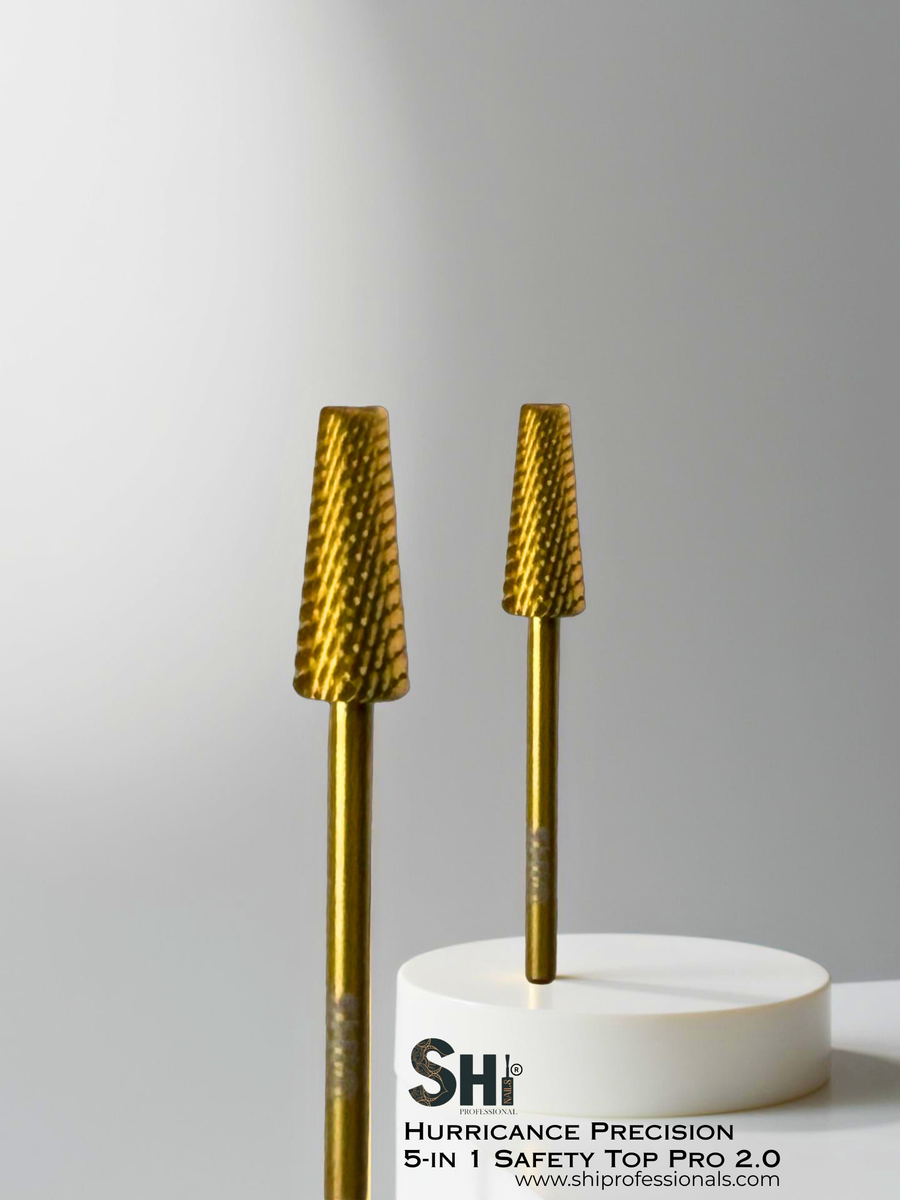 2 Tungsten 5-in-1 safety top carbide nail drill bit on a white background, SHI brand visible.