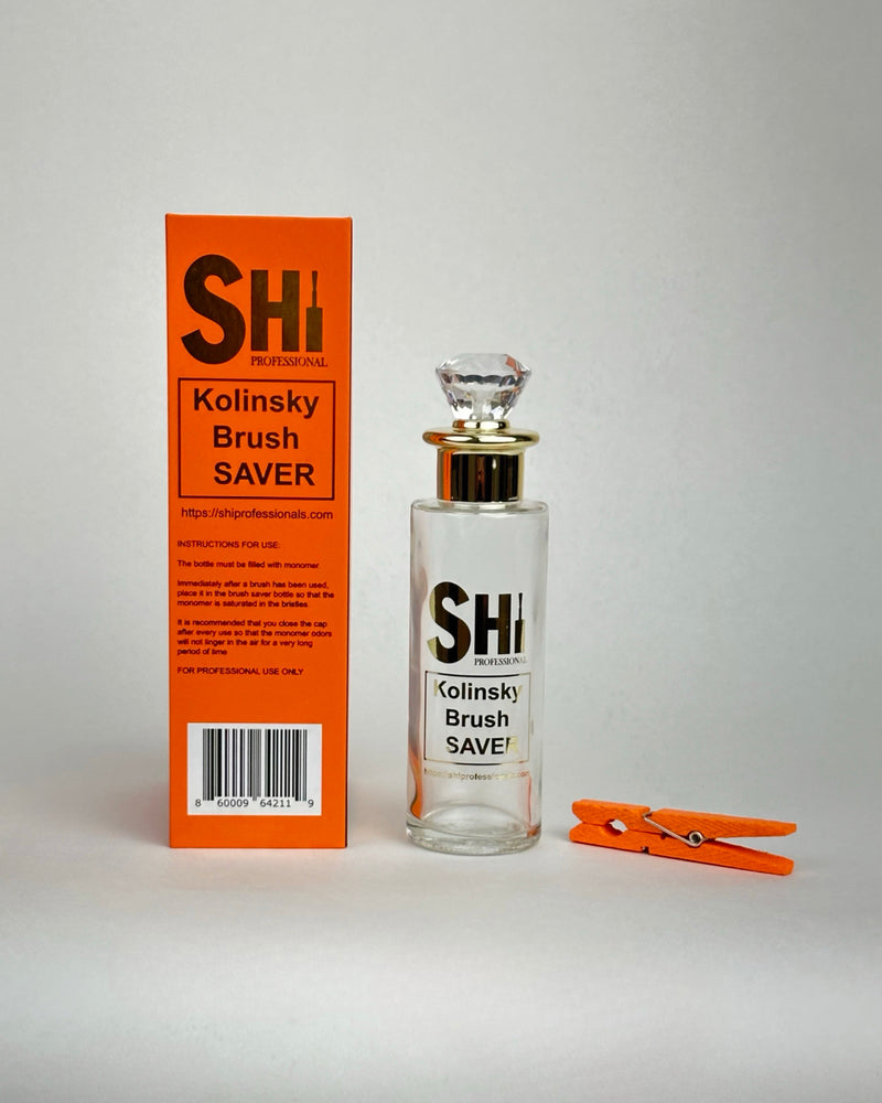 Kolinsky Acrylic Brush Saver Kit Shi Professional
