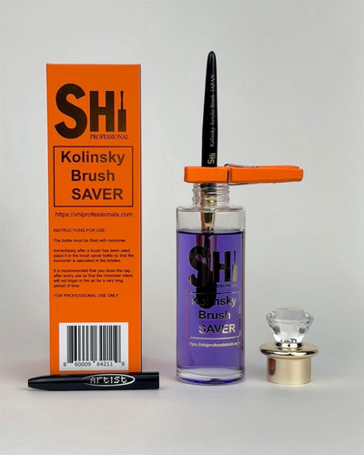 Kolinsky Acrylic Brush Saver Kit Shi Professional
