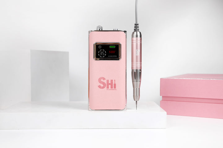 Pink Professionals Electric File with 'SHi' branding on a white background