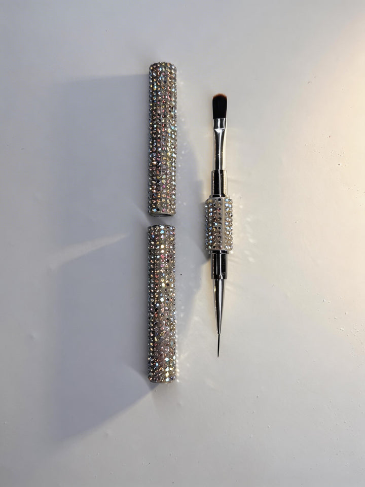 Dual-Ended Builder Gel Round Brush