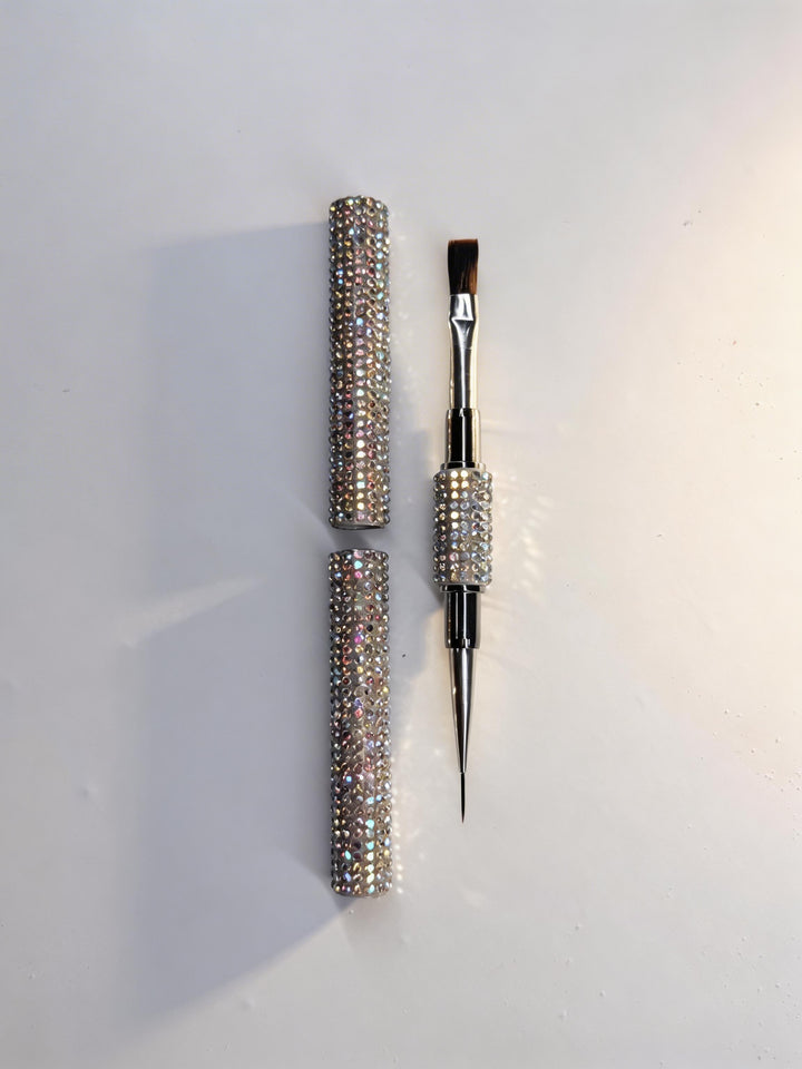 Dual-End Flat Head Builder Gel Brush