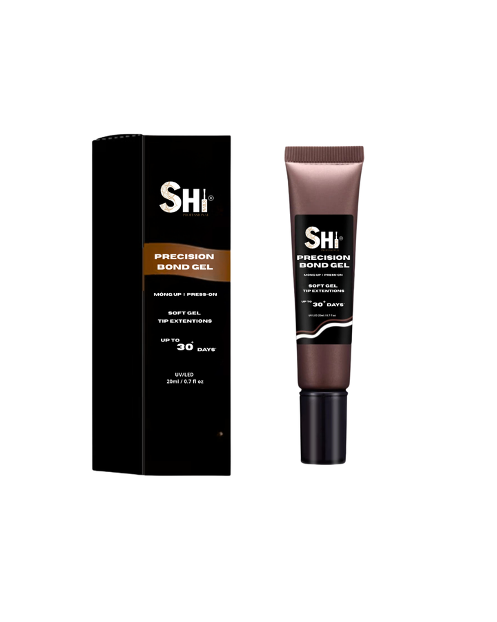 SHIi®Precision Bond Gel packaging on a white background