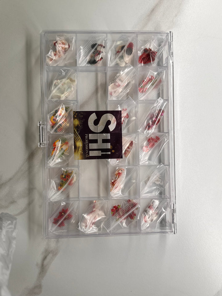 Transform your nail art with Shi® 3-D Christmas Art Collection and make your new set truly stand out. Perfect for all nail sizes.