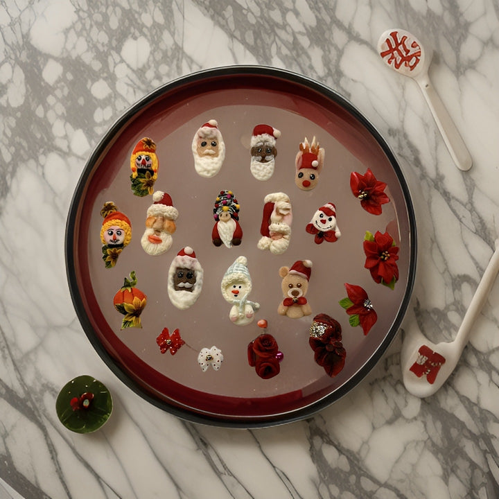 Transform your nail art with Shi® 3-D Christmas Art Collection and make your new set truly stand out. Perfect for all nail sizes.