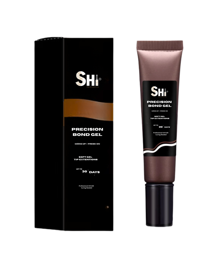 SHIi®Precision Bond Gel packaging on a white background