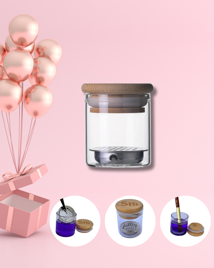 Upgrade your nail space with the SHi® Dappen Dish Pro - the ultimate solution for nail art professionals! This innovative dish is designed to enhance your nail art experience and elevate your work to the next level. Shi Professional