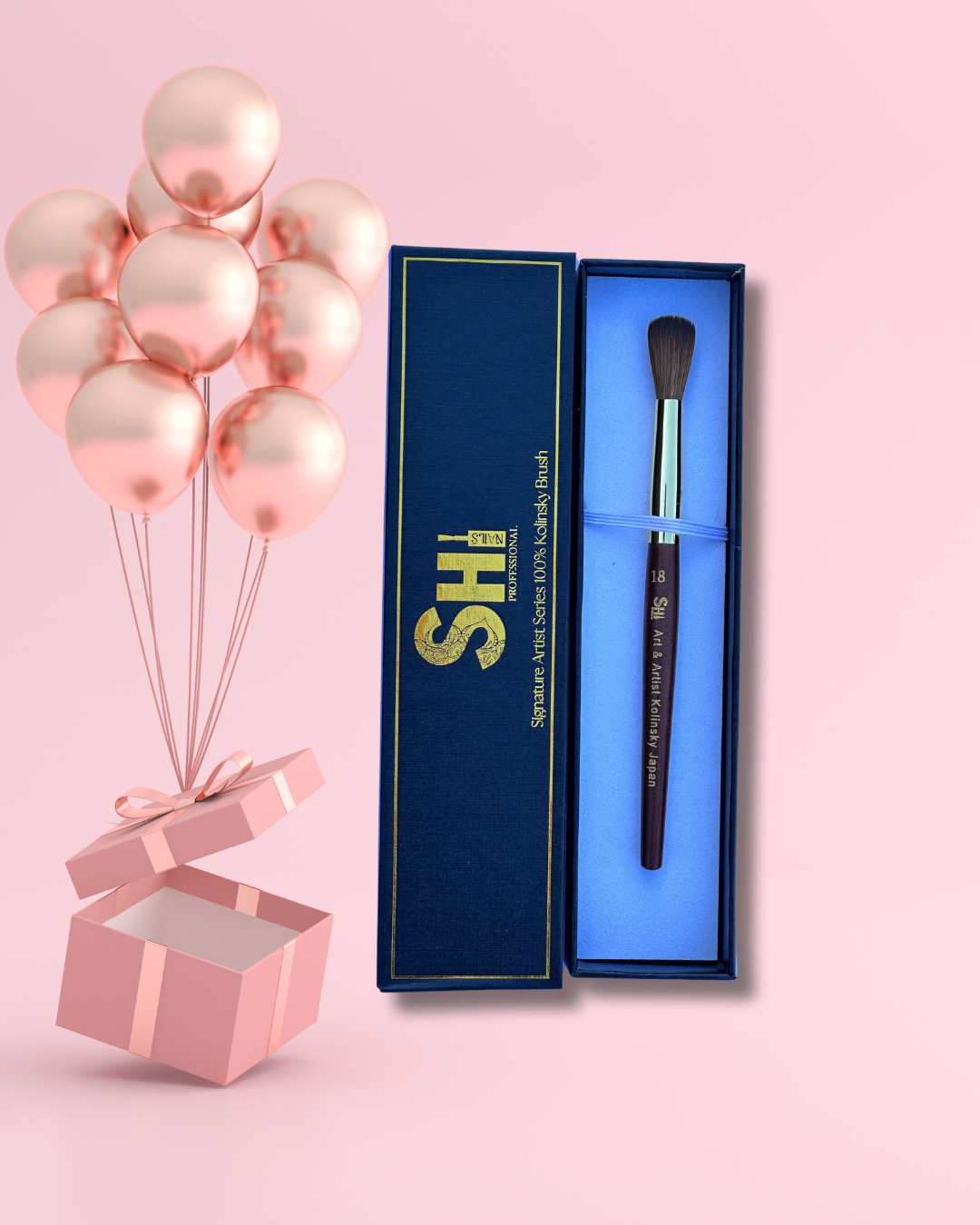 Elevate your nail game with SHi® Kolinsky Sable Acrylic Brushes! Crafted from 100% pure Kolinsky bristles, these professional-grade brushes provide unmatched precision and absorption for flawless acrylic application every time. Shi Professional