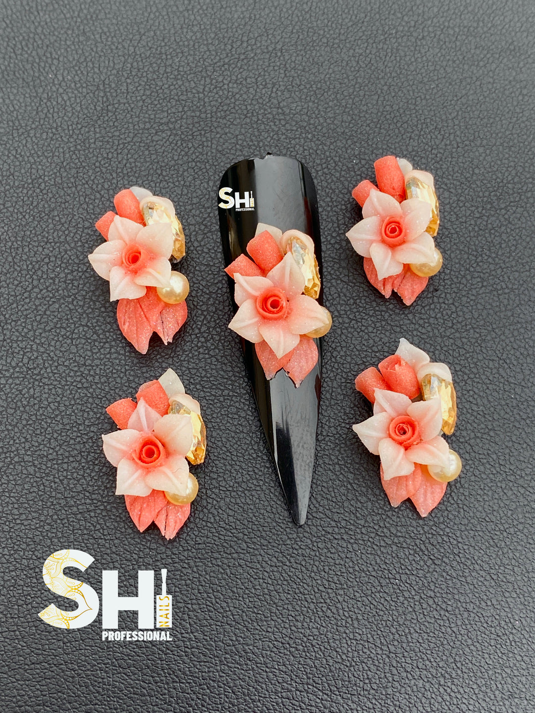 4-D Blooming Love Handcraft Acrylic Flower Shi Beauty Supply