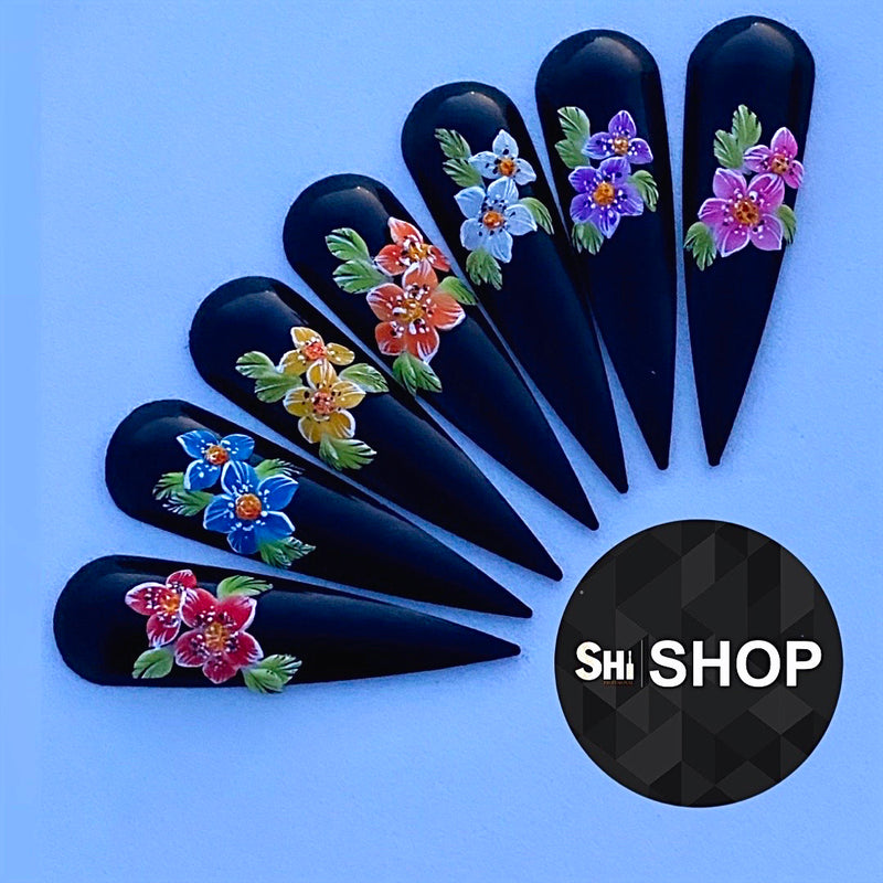 3D Artist Choice Viola Handcrafted Flowers Shi Beauty Supply