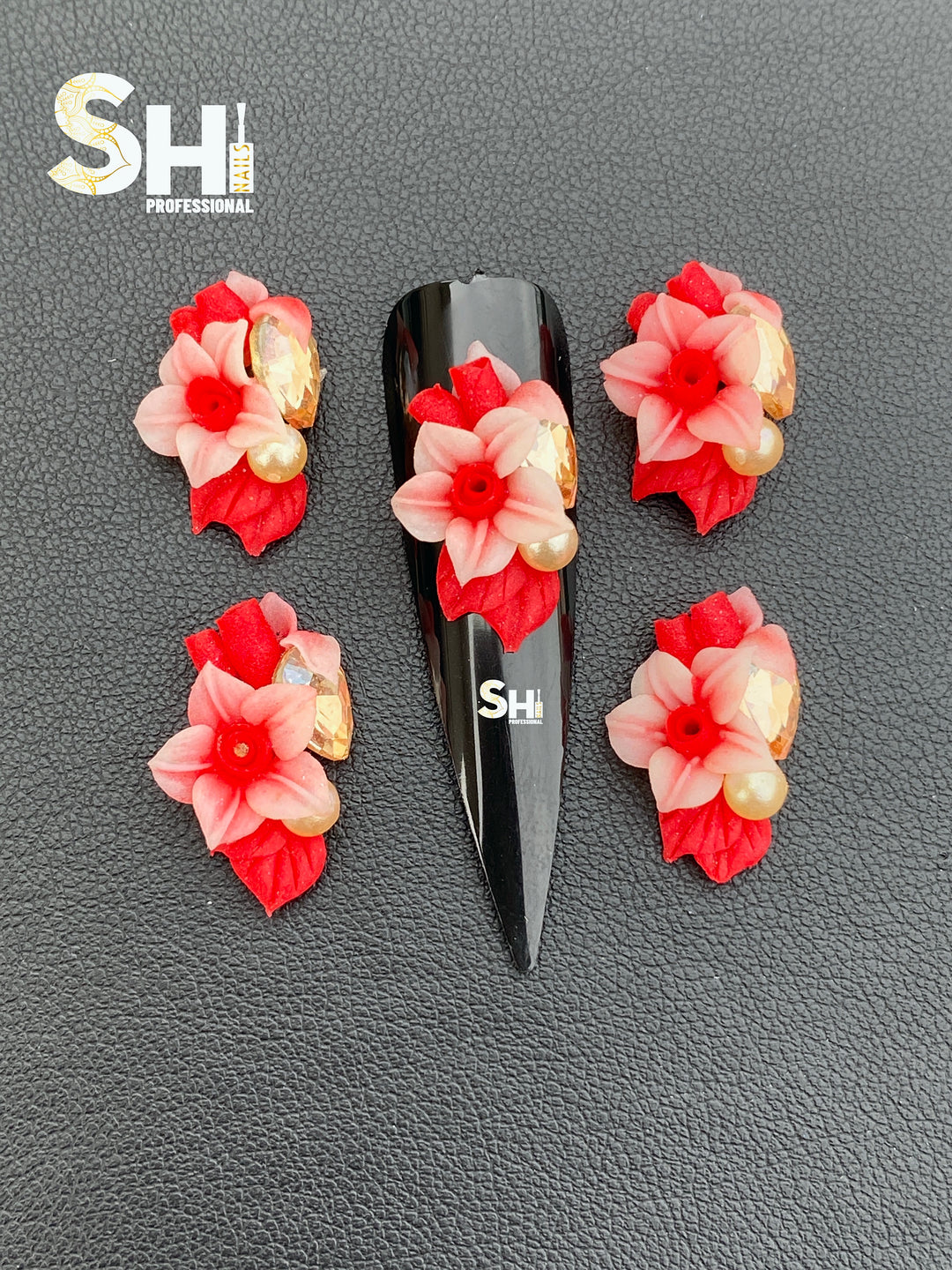 4-D Blooming Love Handcraft Acrylic Flower Shi Beauty Supply