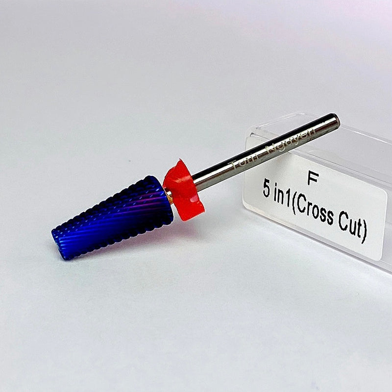5-in-1 Purple Carbide (Cross Cut) Shi Professional