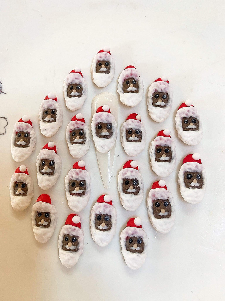 Christmas Black Santa Clause Shi Professional