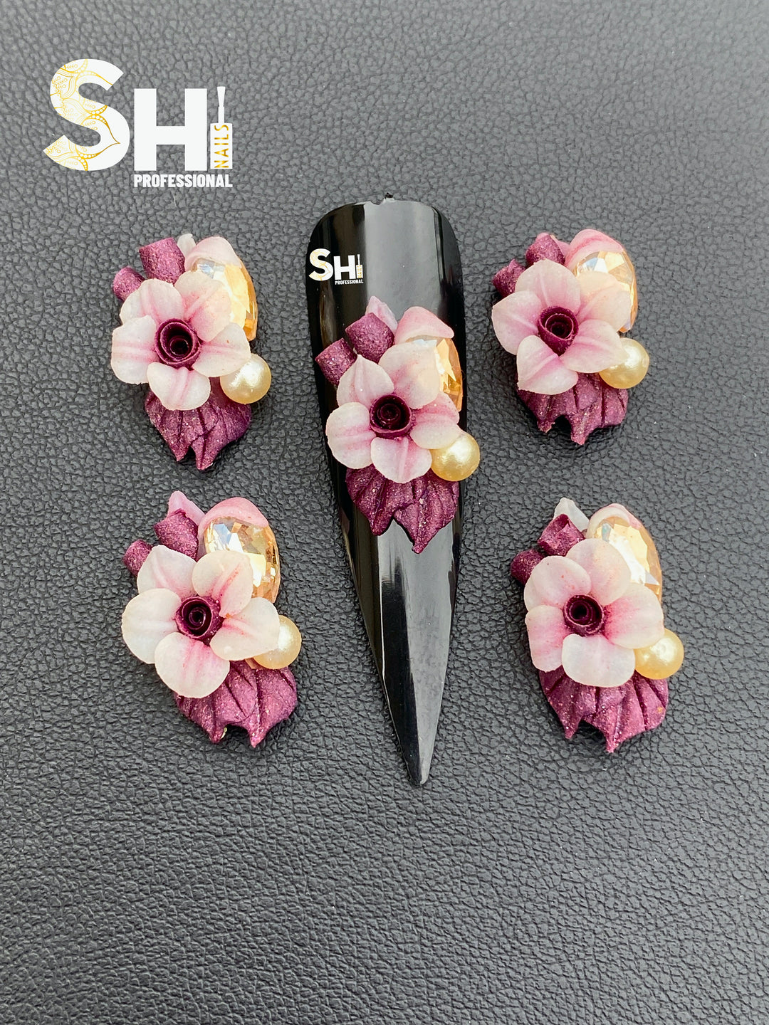 4-D Blooming Love Handcraft Acrylic Flower Shi Beauty Supply