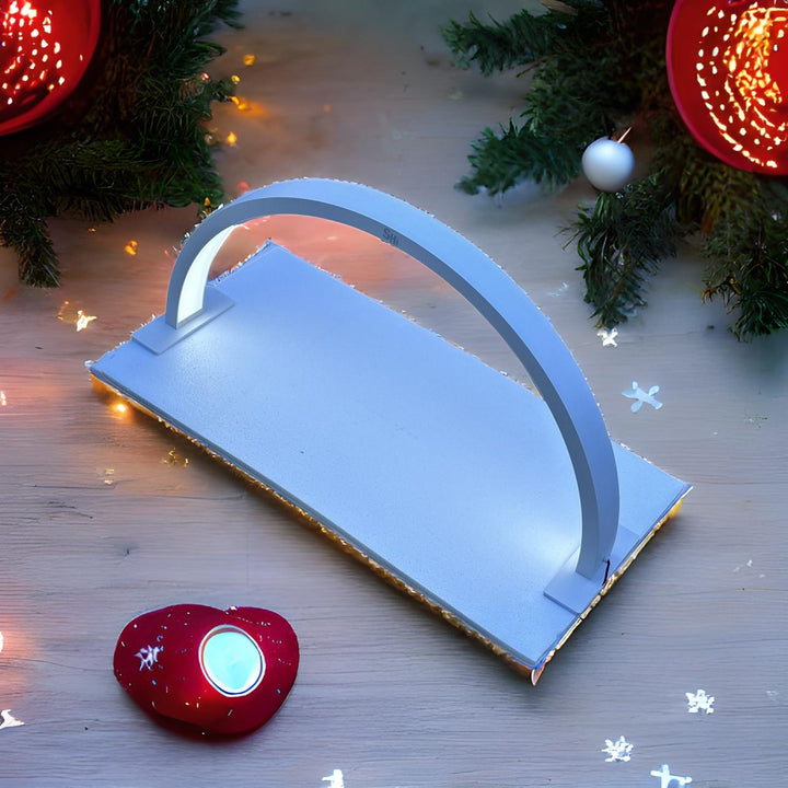 Half Moon Arc LED Table Lamp — the ultimate solution for impeccable lighting. With a blend of precision and luxury, this lamp is crafted to meet the unique needs of nail artists, providing optimal visibility for flawless creations. Shi Professional