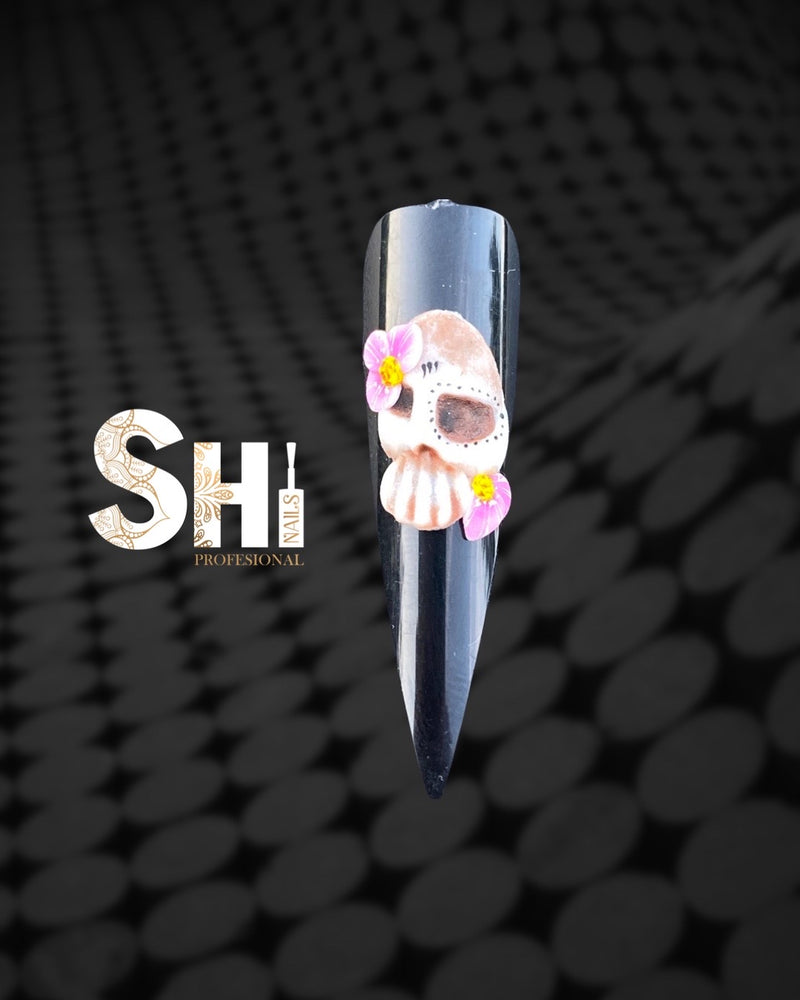 3D Sugar Skull -Halloween Season Shi Beauty Supply
