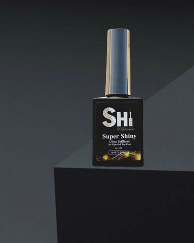 Super Shiny Non-Wipe Gel Top Coat Shi Beauty Supply
