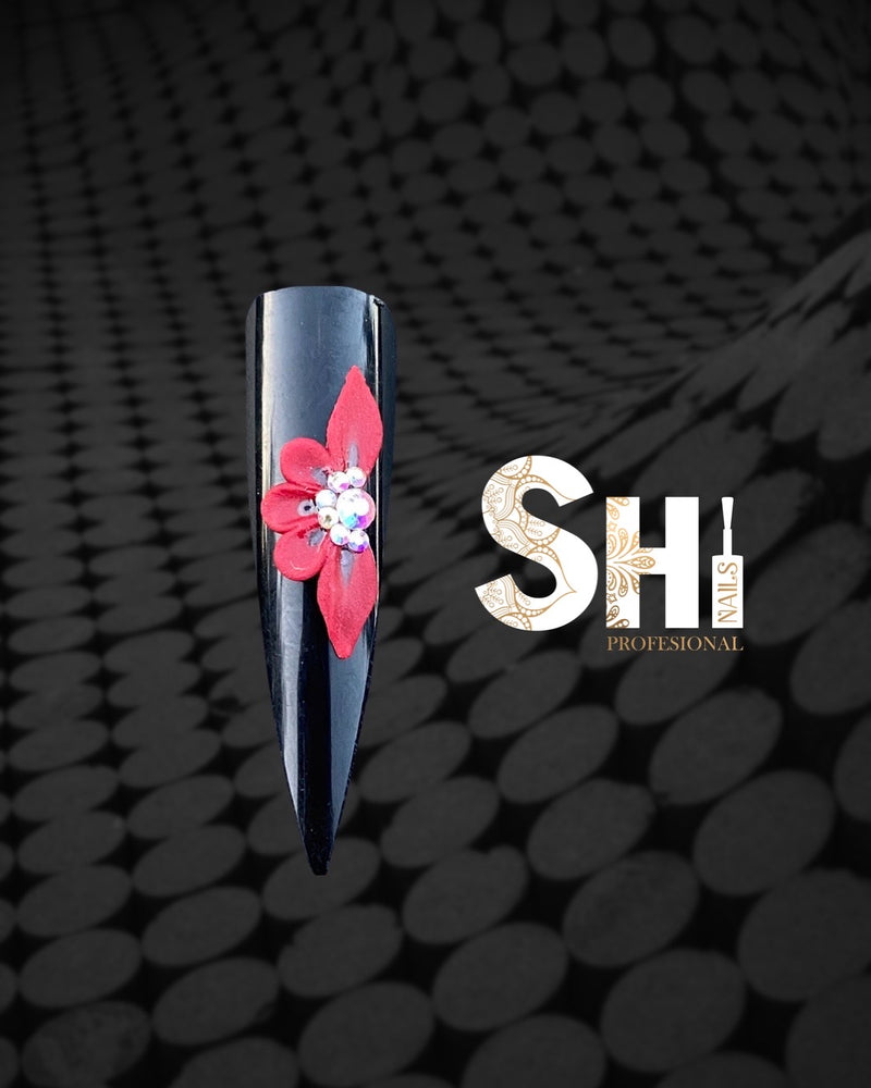 3D Sweet Season Poinsettia (5 Petals) Shi Beauty Supply
