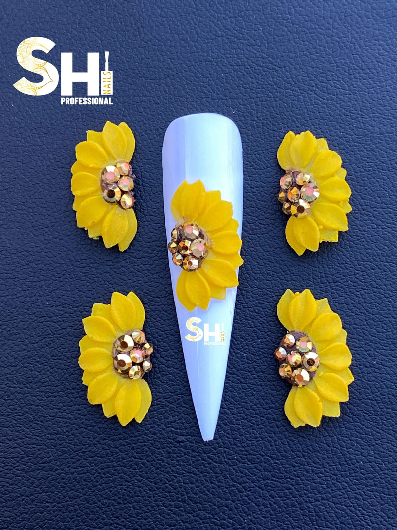 3-D Happy Sunflower Shi Professional