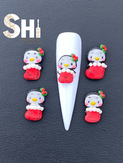 3D Christmas Penguin II Shi Professional