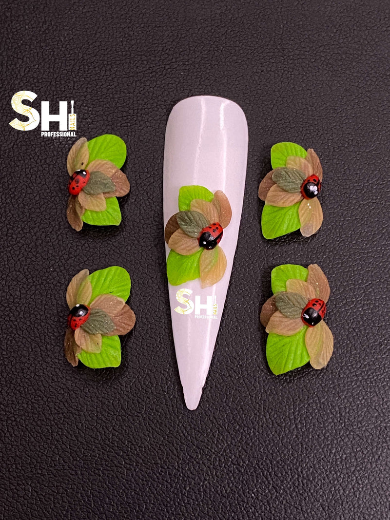 3-D Lady Bugs Shi Professional