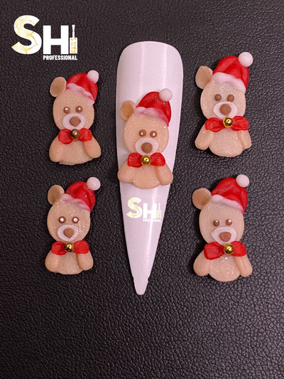 Festive Christmas Teddy Bear Shi Professional