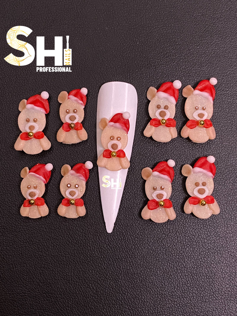 Festive Christmas Teddy Bear Shi Professional