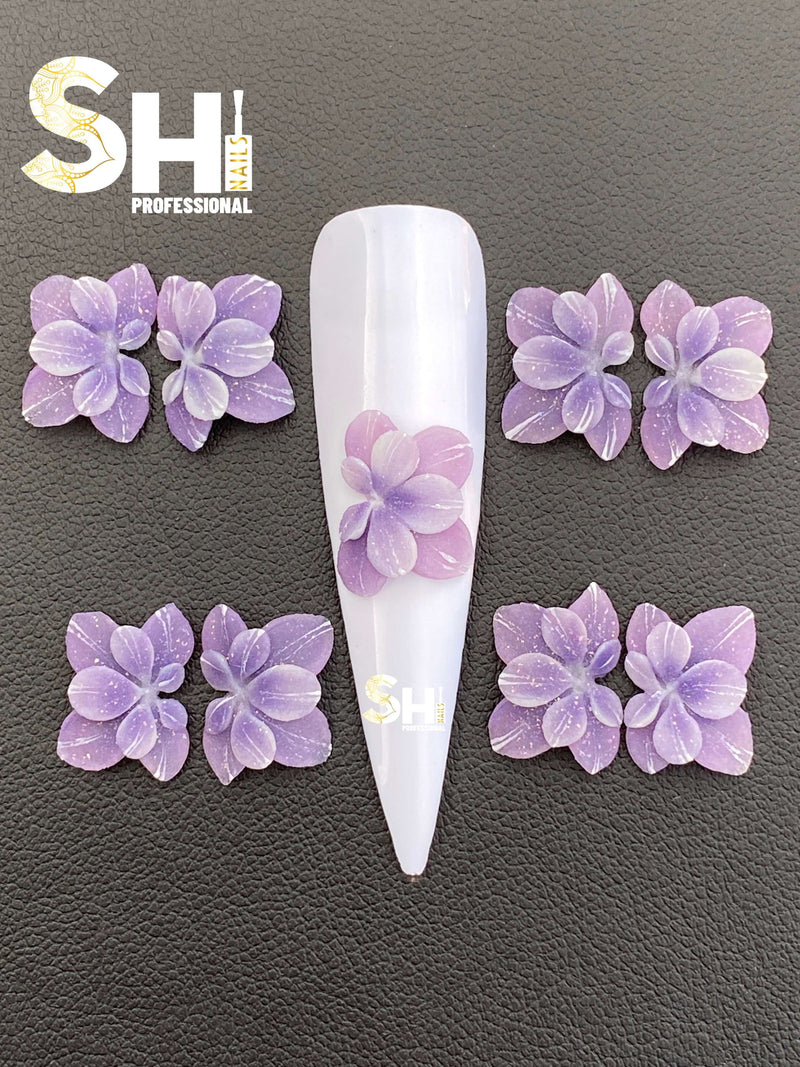 3-D Morning Glory Flower Shi Professional