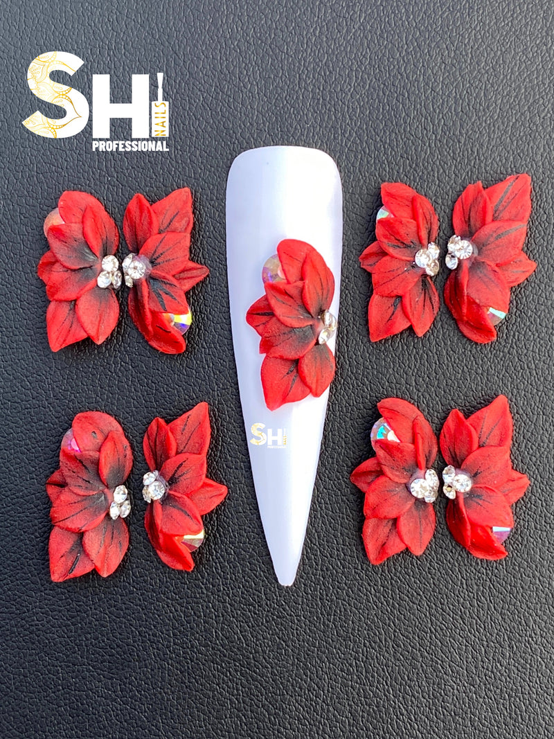 3D Beloved Acrylic Flowers Shi Professional