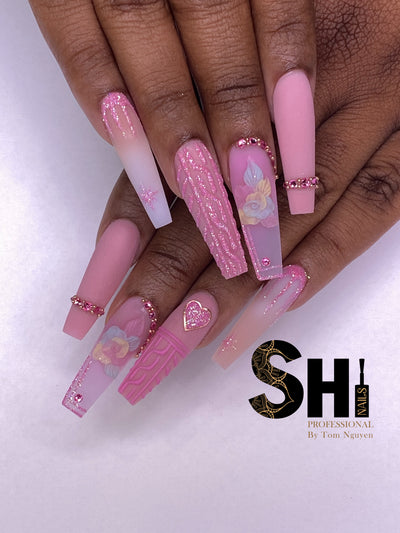 3D Pinkalicious Eternal Love (Long Leaves) Shi Professional