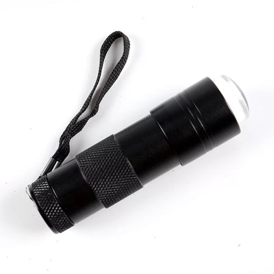 Multi-function Mini LED Flashlight With Stamper Silicone Head Shi Beauty Supply