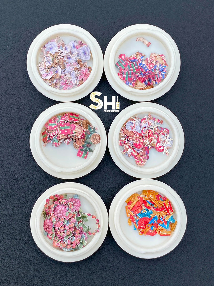 Japanese Christmas Soft Paper Sequins Shi Professional